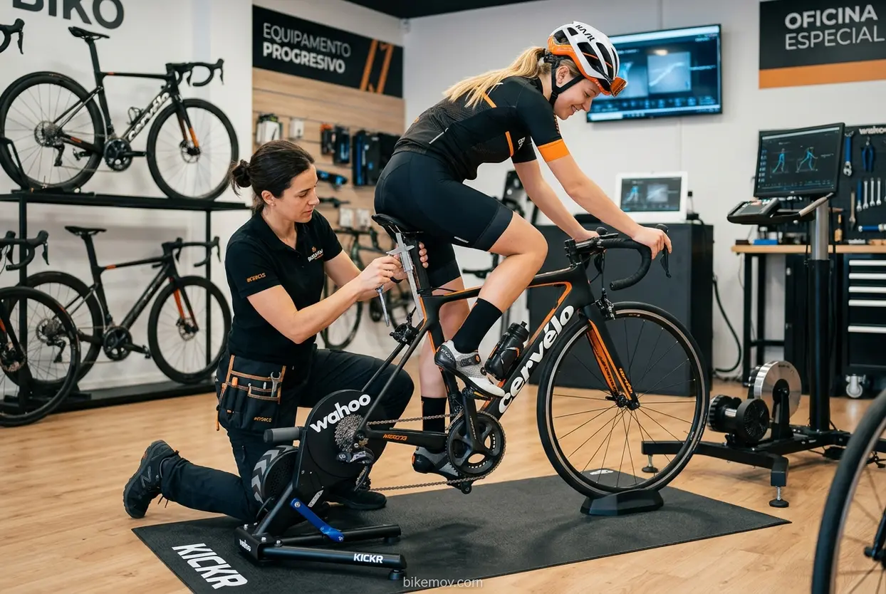 Ajuste Profissional de Bicicleta Bike fit profissional para ciclista