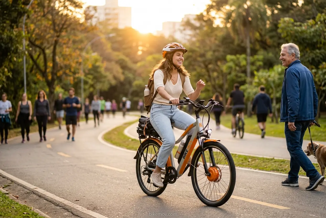 Ciclismo Consciente com E-bike Regras para usar sua bicicleta eletrica com respeito