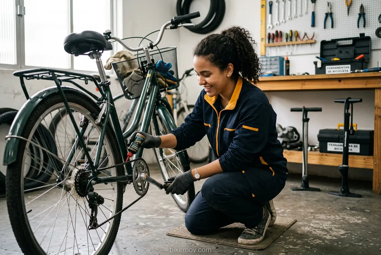 Manutenção Essencial da Bicicleta A bicicleta como meio de transporte urbano: manutenção.