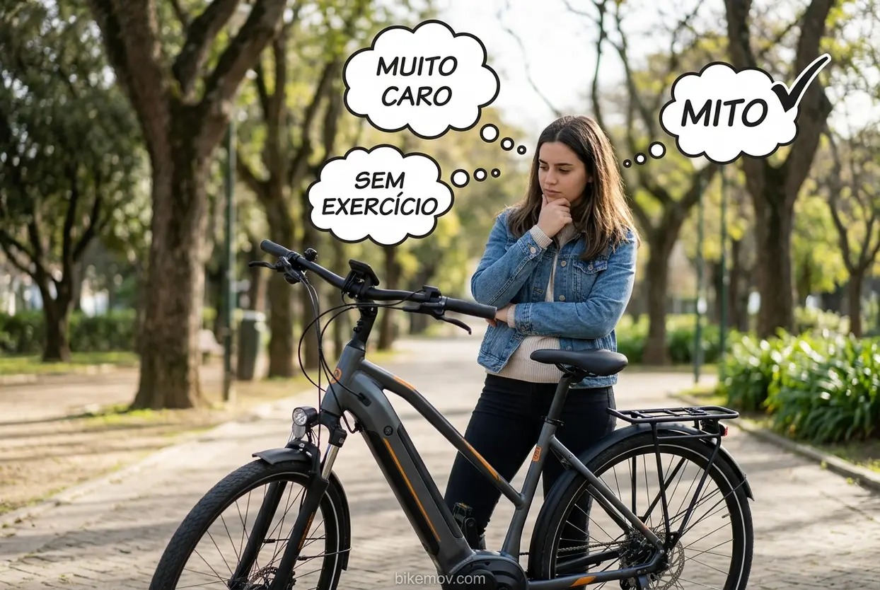 Mitos e Verdades da E-Bike Mitos e verdades sobre bicicletas elétricas