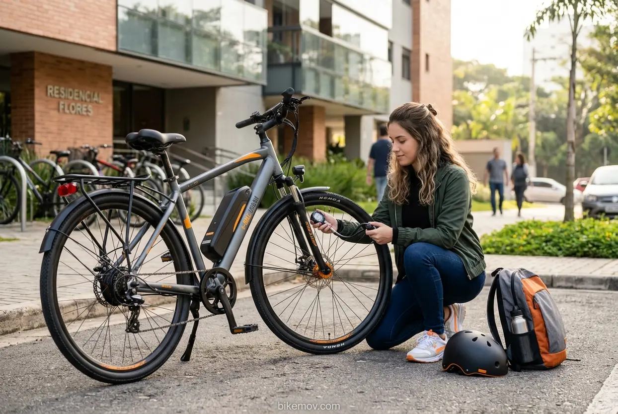 Manutenção da bike elétrica bike eletrica vale a pena no trabalho com manutenção em dia